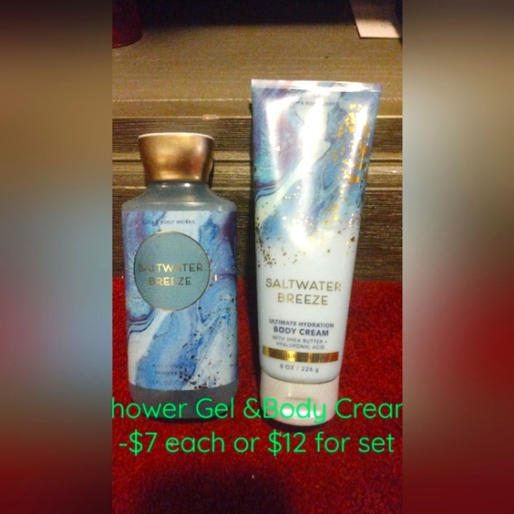 Bath and Body Works (New/Never Used,if gently used it is stated)